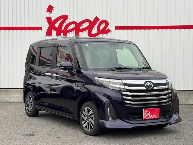 ルーミー カスタムＧ　アップル保証１年付き　ワンオーナー　禁煙車　セーフティセンス　ドラレコ　純正ナビ　フルセグ　バックカメラ　全周囲カメラ　シートヒーター　両側パワスラ　ＥＴＣ　クルコン　ステアリングＳＷ　Ａライト（7枚目）