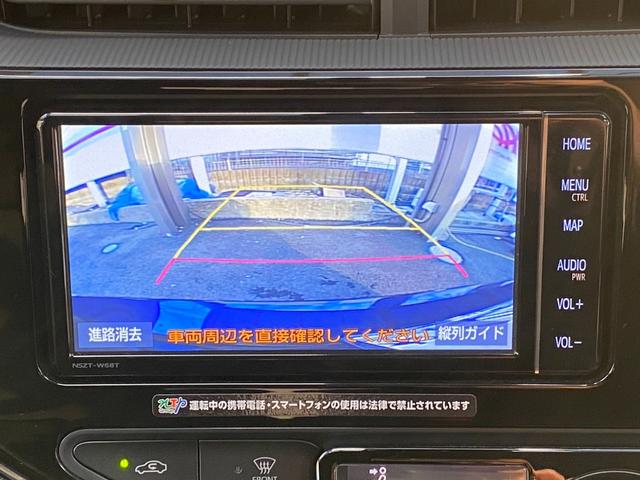 アクア Ｓ　ワンオーナー　禁煙車　純正ナビ　地デジＴＶ　バックカメラ　ＬＥＤヘッド　クリソナ　ＬＥＤフォグ　プリクラッシュ　パーキングサポート　オートハイビーム　スペアタイヤ　スマートキー　プッシュスタート（10枚目）