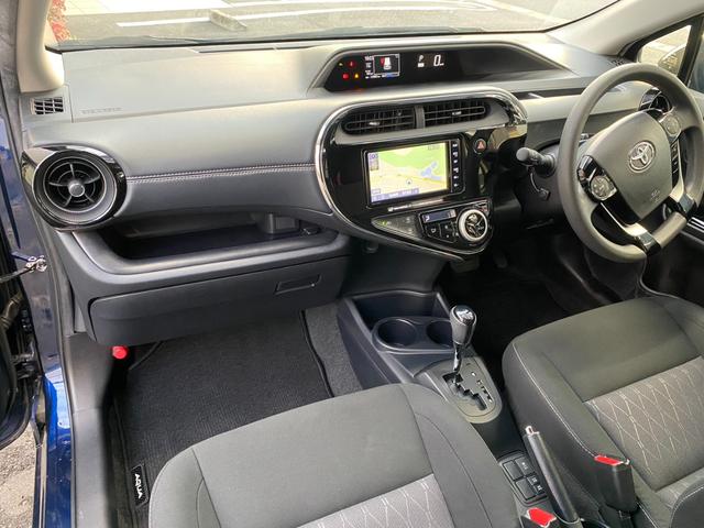 アクア Ｓ　ワンオーナー　禁煙車　純正ナビ　地デジＴＶ　バックカメラ　ＬＥＤヘッド　クリソナ　ＬＥＤフォグ　プリクラッシュ　パーキングサポート　オートハイビーム　スペアタイヤ　スマートキー　プッシュスタート（48枚目）