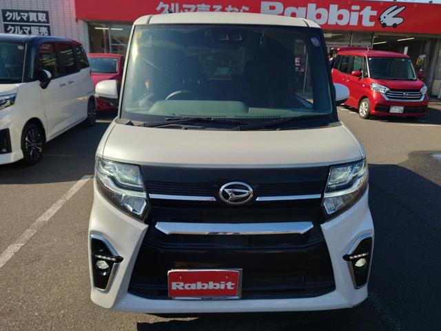 タント カスタムＸセレクション　両側電動スライドドア／７インチＳＤナビ／フルセグ／Ｂｌｕｅｔｏｏｔｈ＆ＵＳＢ接続／バックカメラ／ＥＴＣ／ブレーキサポート／レーンキーピング／前席シートヒーター／スマートキー２本／ワンオーナー（4枚目）