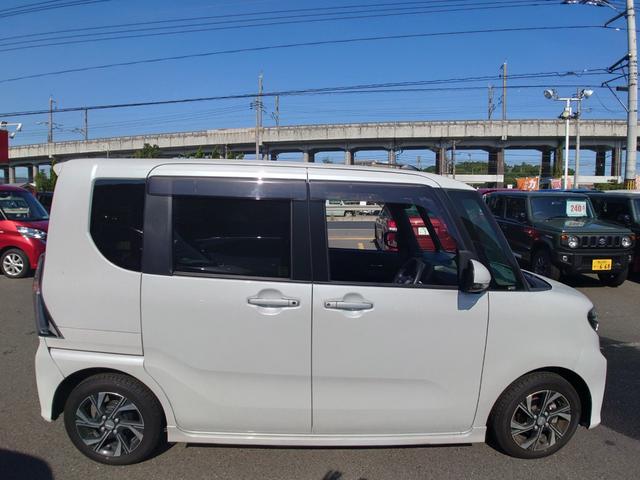 タント カスタムＸセレクション　両側電動スライドドア／７インチＳＤナビ／フルセグ／Ｂｌｕｅｔｏｏｔｈ＆ＵＳＢ接続／バックカメラ／ＥＴＣ／ブレーキサポート／レーンキーピング／前席シートヒーター／スマートキー２本／ワンオーナー（10枚目）