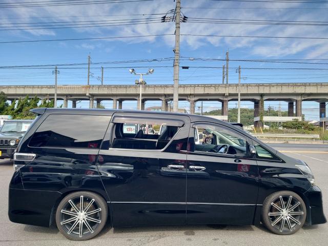 ヴェルファイア 2.4Z ゴールデンアイズII 両側電動スライドドア/パワーバックドア/10インチSDナビ/11.4インチフリップダウンモニター/AC100V電源/バックカメラ/Bluetooth接続/ETC/車高調ローダウン/社外20インチAW(10枚目)