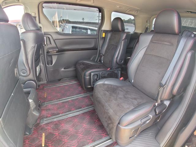 ヴェルファイア 2.4Z ゴールデンアイズII 両側電動スライドドア/パワーバックドア/10インチSDナビ/11.4インチフリップダウンモニター/AC100V電源/バックカメラ/Bluetooth接続/ETC/車高調ローダウン/社外20インチAW(33枚目)