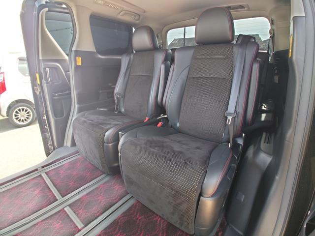 ヴェルファイア 2.4Z ゴールデンアイズII 両側電動スライドドア/パワーバックドア/10インチSDナビ/11.4インチフリップダウンモニター/AC100V電源/バックカメラ/Bluetooth接続/ETC/車高調ローダウン/社外20インチAW(37枚目)