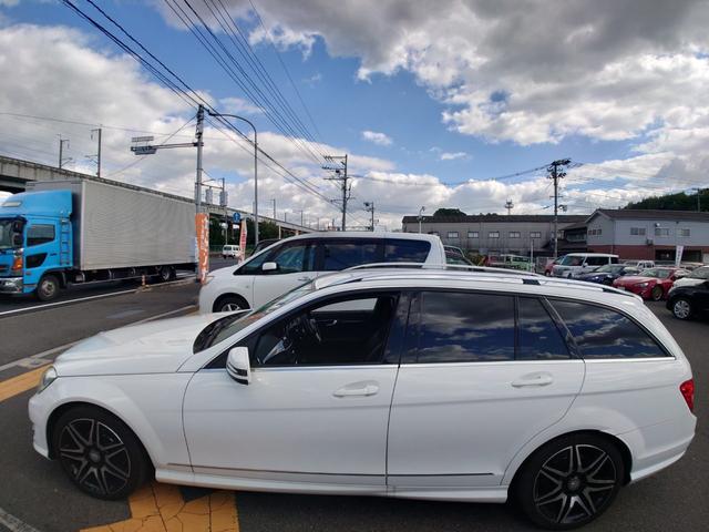 Cクラスステーションワゴン C180 ブルーエフィシェンシー ステーションワゴン アバンギャルドAMGスポーツパッケージプラス/バックカメラ/クルーズコントロール/パワーシート/HID/オートライト/ドラレコ/ETC/スマートキー(4枚目)