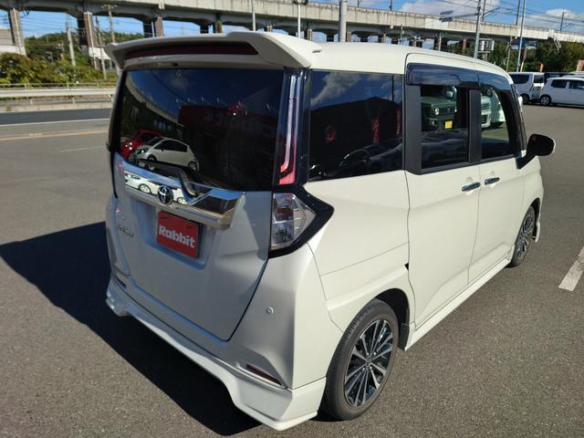 ルーミー カスタムG-T GRエアロ/社外7インチSDナビ/フルセグTV/Bカメラ/前席シートヒーター/ブレーキサポート/レーンキーピング/レダクル/ETC/LEDヘッドライト/ターボ/両側電動スライドドア(9枚目)