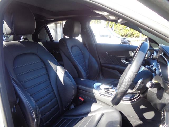 Ｃクラス Ｃ２５０スポーツ　レザーエクスクルーシブパッケージ／ブラックレザーシート／ブルメスターサウンド／パノラマガラスルーフ／アテンションアシスト／８インチＨＤＤナビ／バックカメラ／ブレーキサポート／レーンキーピング／ＥＴＣ（22枚目）