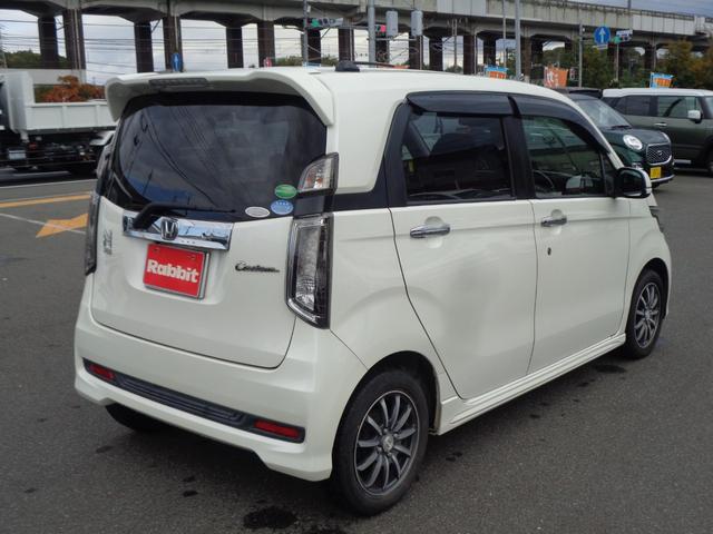 N-WGNカスタム G 純正Gathersナビ/バックカメラ/Bluetooth/CD・DVD再生可/HIDライト/フォグランプ/オートライト/ステアリングスイッチ/レザーハンドル/横滑り防止機能/スマートキー(7枚目)