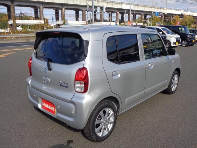 アルト ハイブリッドX デュアルセンサーブレーキサポートII/レーンキーピング/ドラレコ前後/クリアランスソナー/LEDヘッドライト/シートヒーター/横滑り防止/Bluetooth/AUX/USB充電ポート/プッシュスタート(7枚目)