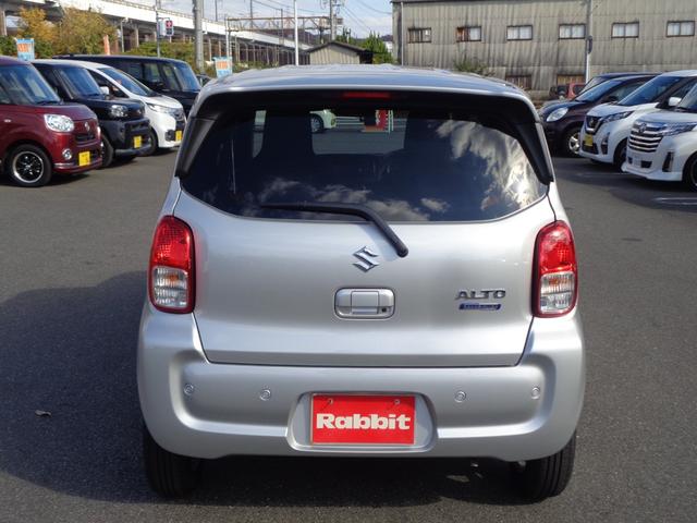 アルト ハイブリッドX デュアルセンサーブレーキサポートII/レーンキーピング/ドラレコ前後/クリアランスソナー/LEDヘッドライト/シートヒーター/横滑り防止/Bluetooth/AUX/USB充電ポート/プッシュスタート(8枚目)