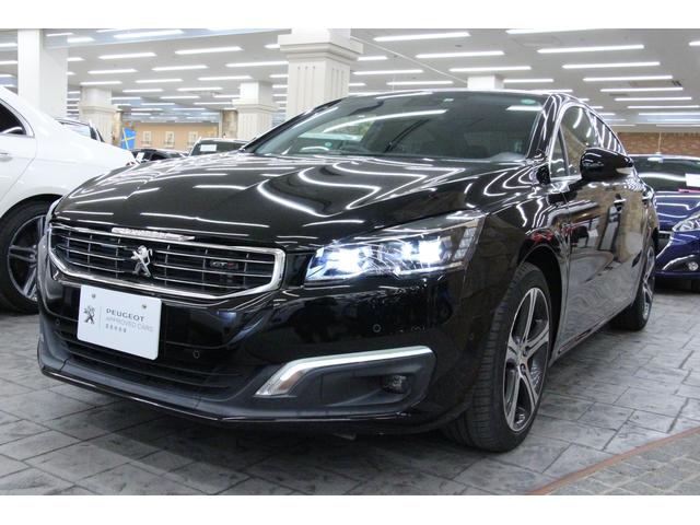 GT ブルーHDi 禁煙車/認定中古車/1オーナー/SDナビTV/Bカメラ/ハーフ革S/シートH/Pシート/LEDヘッドライト/スマートキー/クリアランスソナー/ETC2.0/アルミ/CD/ブラインドスポット(6枚目)