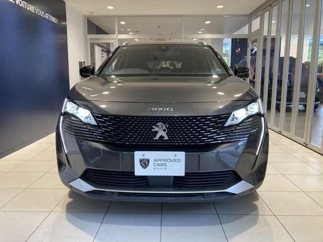 ３００８ ＧＴ　ブルーＨＤｉ　ディーゼルターボ　弊社ユーザー様下取　純正ナビ　ドライブレコーダー前後　パノラミックサンルーフ　ＡｐｐｌｅＣａｒＰｌａｙ　ＥＴＣ　ＬＥＤヘッド　運転席パワーシート　運転席・助手席シートヒーター（4枚目）