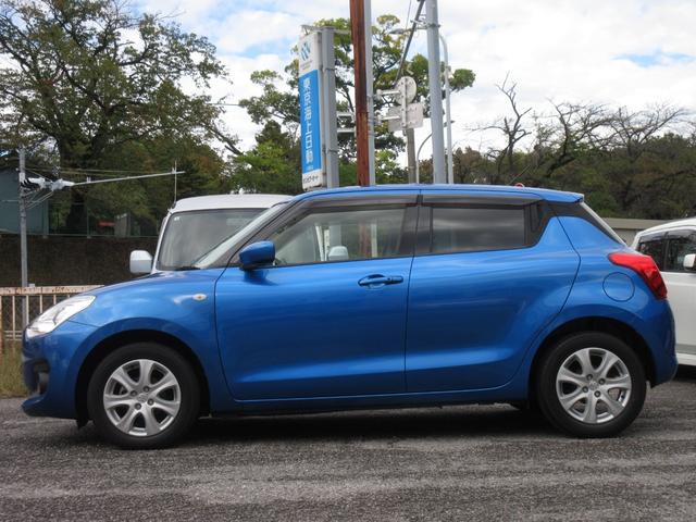 スイフト XG 社外ディスプレイオーディオ ブルートゥースオーディオ バックカメラ ETC スマートキー シートヒーター 純正15インチAW セーフティサポートレス車 軽量ボディ 5速MT(41枚目)