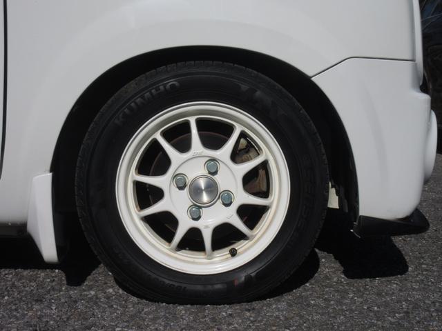 アルトラパン ＳＳ　後期型　５速ＭＴ　フジツボマフラー　テイクオフブローオフバルブ　ゼロ１０００チャンバー　社外アルミホイール（35枚目）