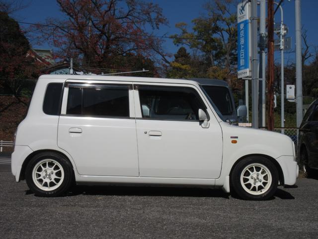 アルトラパン ＳＳ　後期型　５速ＭＴ　フジツボマフラー　テイクオフブローオフバルブ　ゼロ１０００チャンバー　社外アルミホイール（40枚目）