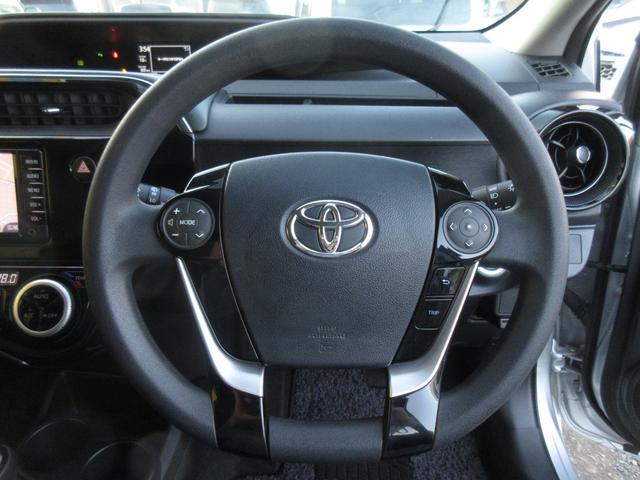 アクア Ｓスタイルブラック　後期型　純正ＳＤナビ　ブルートゥースオーディオ　ＥＴＣ　バックカメラ　スマートキー　ＬＥＤヘッドライト　前後クリアランスソナー　セーフティセンス　純正１５インチＡＷ　黒系内装（20枚目）