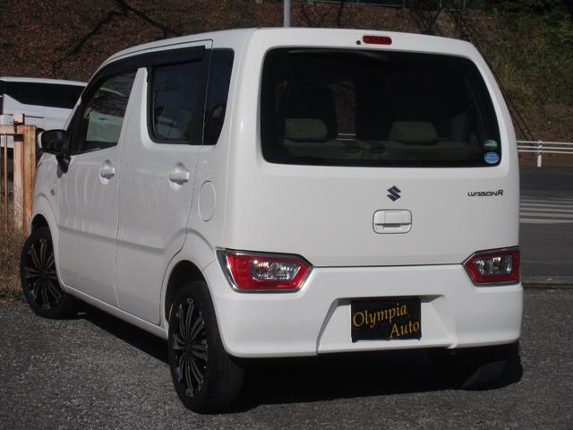 ワゴンＲ ＦＡ　ユーザー買取車　社外ＳＤナビ　ブルートゥースオーディオ　地デジフルセグＴＶ　前後ドライブレコーダー　革調シートカバー　社外１５インチＡＷ　社外ＬＥＤヘッドライトバルブ（2枚目）