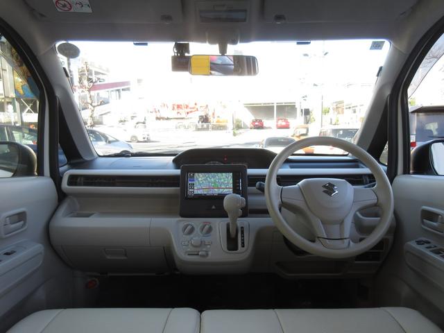 ワゴンＲ ＦＡ　ユーザー買取車　社外ＳＤナビ　ブルートゥースオーディオ　地デジフルセグＴＶ　前後ドライブレコーダー　革調シートカバー　社外１５インチＡＷ　社外ＬＥＤヘッドライトバルブ（3枚目）