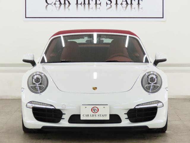 ９１１ ９１１カレラＳ　カブリオレ　★ユーザー買取車★レッドオールレザーインテリア　パワークラフト可変式マフラー　ビルシュタイン車高調　赤幌２０２１年３月新品交換済　外２０ＡＷ　外ＨＤＤナビ　フルセグＴＶ　Ｂカメ　中古並行　保証付　禁煙（14枚目）