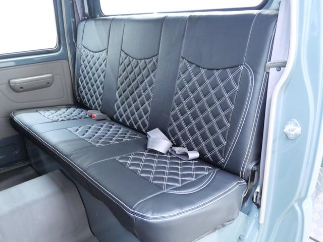デュトロ Ｗキャブ　ＮＯＸ・ＰＭ適合車　キャブオーバー　ダブルキャブ　電動キャブチルト　三方開　各部縞鋼板貼り　レザー調シートカバー　可倒式パーキングブレーキ全塗装カスタム済み　ドアバイザー　電動格納ミラー（76枚目）