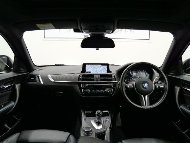 Ｍ２ ベースグレード　後期モデル　Ｈ＆Ｒ足回り　ＲＥＭＵＳマフラー　カーボンエアロパーツ　サンルーフ　黒レザーシート　シートヒーター　パドルシフト　リアスポイラー　ミラー型ＥＴＣ　コンフォートアクセス　１年保証付き　禁煙車（3枚目）