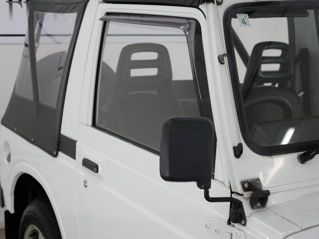 ジムニー CC 後付けパワーステアリング(純正流用) 純正オプションフォグライト 防錆施工済み(ノックスドール) BesTop幌 モモステアリング シートカバー 1型グリル JA11V用アルミホイール Tベルト交換済(40枚目)