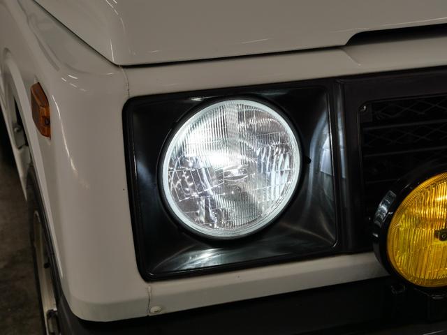ジムニー CC 後付けパワーステアリング(純正流用) 純正オプションフォグライト 防錆施工済み(ノックスドール) BesTop幌 モモステアリング シートカバー 1型グリル JA11V用アルミホイール Tベルト交換済(43枚目)