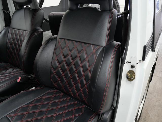 ジムニー CC 後付けパワーステアリング(純正流用) 純正オプションフォグライト 防錆施工済み(ノックスドール) BesTop幌 モモステアリング シートカバー 1型グリル JA11V用アルミホイール Tベルト交換済(65枚目)