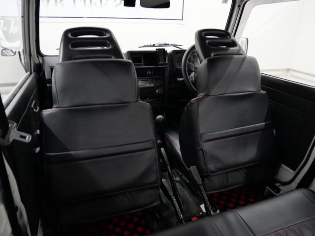 ジムニー CC 後付けパワーステアリング(純正流用) 純正オプションフォグライト 防錆施工済み(ノックスドール) BesTop幌 モモステアリング シートカバー 1型グリル JA11V用アルミホイール Tベルト交換済(69枚目)