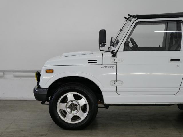 ジムニー CC 後付けパワーステアリング(純正流用) 純正オプションフォグライト 防錆施工済み(ノックスドール) BesTop幌 モモステアリング シートカバー 1型グリル JA11V用アルミホイール Tベルト交換済(76枚目)