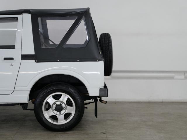 ジムニー CC 後付けパワーステアリング(純正流用) 純正オプションフォグライト 防錆施工済み(ノックスドール) BesTop幌 モモステアリング シートカバー 1型グリル JA11V用アルミホイール Tベルト交換済(77枚目)