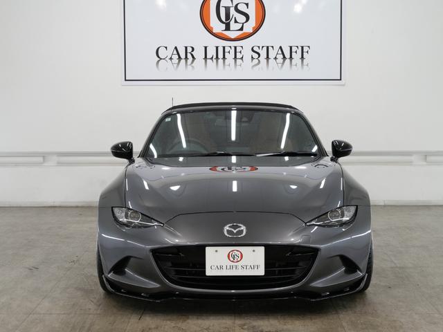 ロードスター Sスペシャルパッケージ マツダスピードエアロパーツ リアスポイラー HKSハイパーマックス車高調 HKSマフラー ENKEI17インチアルミホイール シートカバー スマートキー 1年保証付き 禁煙車 ワンオーナー車 記録簿(8枚目)