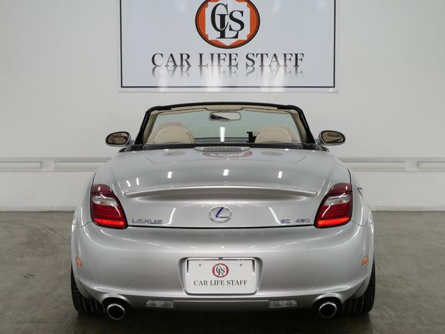 SC SC430 LXモードフロントスポイラー WORK20インチアルミホイール 社外バネローダウン 純正リアスポイラー マークレビンソン バックモニター フルセグTV 電動オープン 1年保証付き 禁煙車 保証書(14枚目)