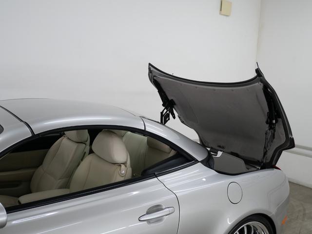 SC SC430 LXモードフロントスポイラー WORK20インチアルミホイール 社外バネローダウン 純正リアスポイラー マークレビンソン バックモニター フルセグTV 電動オープン 1年保証付き 禁煙車 保証書(17枚目)