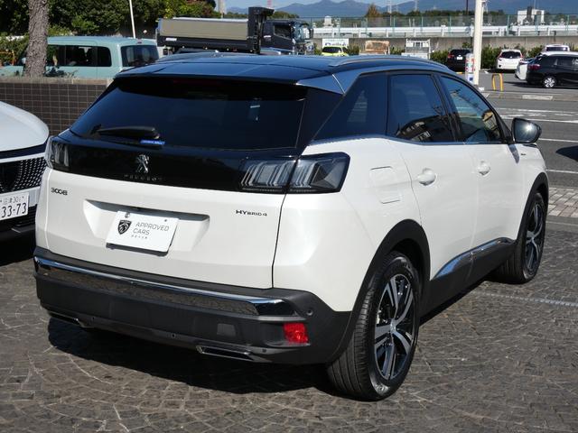 ３００８ ＧＴハイブリッド４　正規認定中古車　保証整備付　弊社代車　ＥＴＣ　ドラレコ　バックカメラ　電動シート　衝突軽減ブレーキ　アイドリングストップ　障害物ソナー　レーンキープ　アクティブクルコン　ＬＥＤライト　サンルーフ（49枚目）