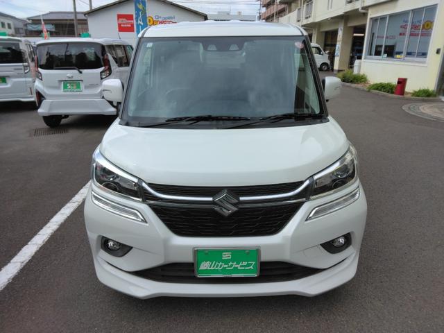 ソリオバンディット ハイブリッドＭＶ　ナビ　ＴＶ　クリアランスソナー　オートクルーズコントロール　レーンアシスト　衝突被害軽減システム　両側スライド・片側電動　オートライト　ＬＥＤヘッドランプ　スマートキー　アイドリングストップ（2枚目）