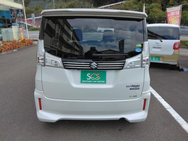 ソリオバンディット ハイブリッドＭＶ　ナビ　ＴＶ　クリアランスソナー　オートクルーズコントロール　レーンアシスト　衝突被害軽減システム　両側スライド・片側電動　オートライト　ＬＥＤヘッドランプ　スマートキー　アイドリングストップ（4枚目）