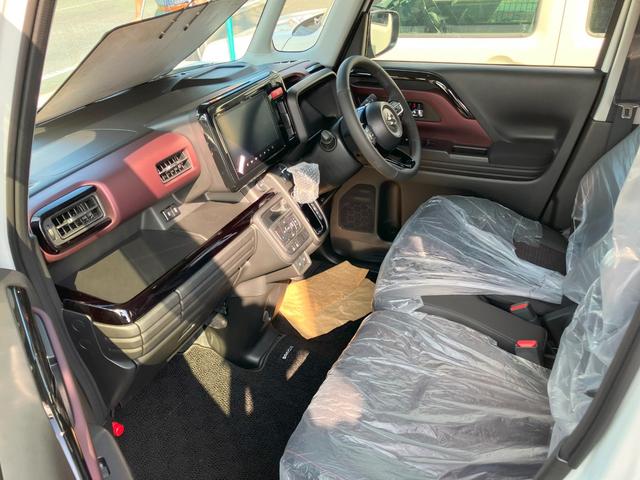 スペーシアカスタム ハイブリッドＸＳ　両側電動スライドドア　ステアリングヒーター　ナビ　ＴＶ　スマートキー　ＣＤ　ＤＶＤ　ベンチシート　アイドリングストップ　全方位カメラ　シートヒーター（27枚目）