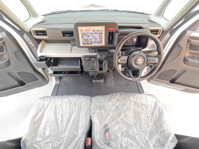 スペーシア ハイブリッドG 届出済未使用車 LEDヘッドランプオートライト DSBSII(予防安全機能) 誤発進抑制機能 低床荷室フルフラット キーレス 電動格納ドアミラー 両側スライドドア マルチインフォメーションディスプレイ(10枚目)