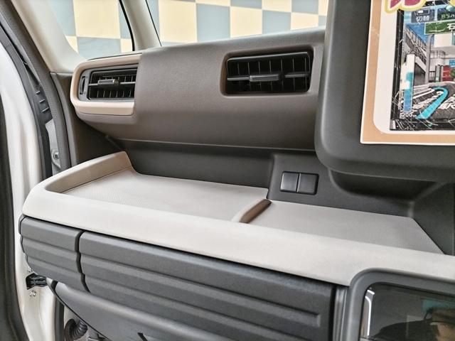 スペーシア ハイブリッドG 届出済未使用車 LEDヘッドランプオートライト DSBSII(予防安全機能) 誤発進抑制機能 低床荷室フルフラット キーレス 電動格納ドアミラー 両側スライドドア マルチインフォメーションディスプレイ(24枚目)