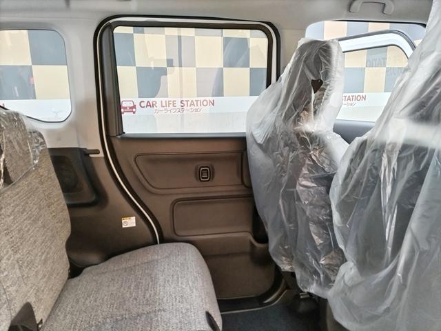 スペーシア ハイブリッドG 届出済未使用車 LEDヘッドランプオートライト DSBSII(予防安全機能) 誤発進抑制機能 低床荷室フルフラット キーレス 電動格納ドアミラー 両側スライドドア マルチインフォメーションディスプレイ(34枚目)