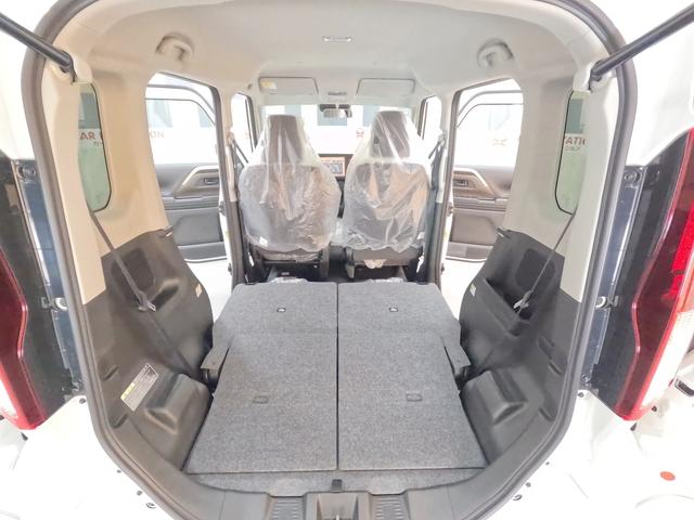 スペーシア ハイブリッドG 届出済未使用車 LEDヘッドランプオートライト DSBSII(予防安全機能) 誤発進抑制機能 低床荷室フルフラット キーレス 電動格納ドアミラー 両側スライドドア マルチインフォメーションディスプレイ(46枚目)