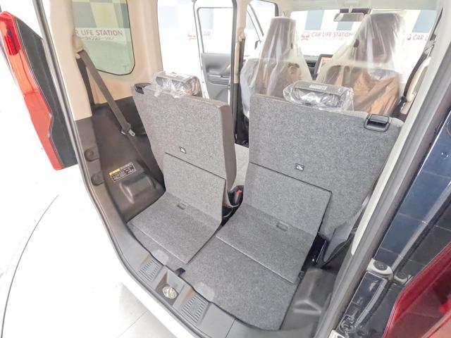 スペーシア ハイブリッドG 届出済未使用車 LEDヘッドランプオートライト DSBSII(予防安全機能) 誤発進抑制機能 低床荷室フルフラット キーレス 電動格納ドアミラー 両側スライドドア マルチインフォメーションディスプレイ(47枚目)