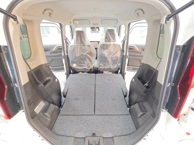 スペーシア ハイブリッドG 届出済未使用車 LEDヘッドランプオートライト DSBSII(予防安全機能) 誤発進抑制機能 低床荷室フルフラット キーレス 電動格納ドアミラー 両側スライドドア マルチインフォメーションディスプレイ(49枚目)