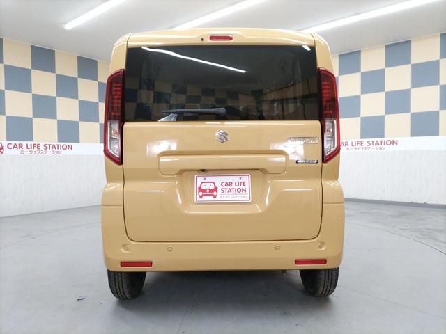 スペーシア ハイブリッドX 全方位モニター付メモリーナビ 届出済未使用車 両側パワースライドドア 低床荷室フルフラット LEDヘッドランプ オートライト DSBSII(予防安全機能) オートエアコン キーレス USB電源(64枚目)