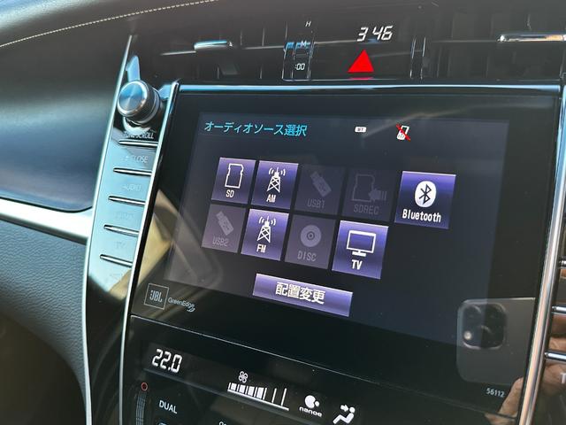 ハリアー プレミアム　アドバンスドパッケージ　モデリスタフルエアロ　ＨＫＳ車高調　タナベマフラー　純正ＳＤナビ　ＪＢＬ　全方位カメラ　バックカメラ　フルセグＴＶ　スマートキー　ＬＥＤヘッド　ハーフレザ　　ＥＴＣ　電動リアゲート（12枚目）