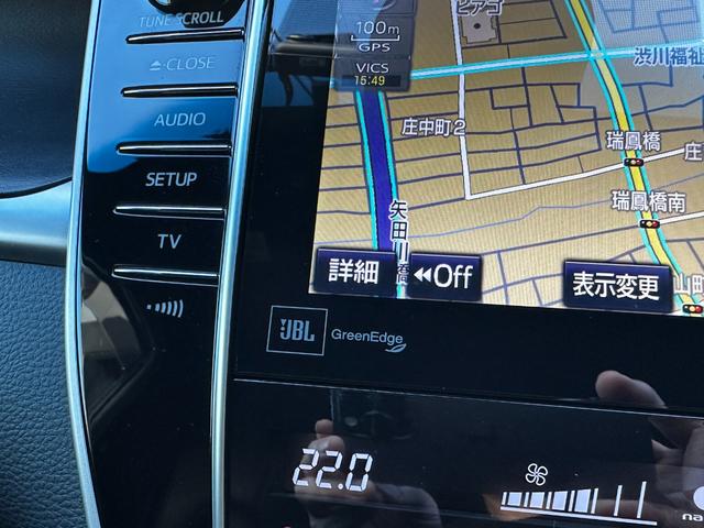 ハリアー プレミアム　アドバンスドパッケージ　モデリスタフルエアロ　ＨＫＳ車高調　タナベマフラー　純正ＳＤナビ　ＪＢＬ　全方位カメラ　バックカメラ　フルセグＴＶ　スマートキー　ＬＥＤヘッド　ハーフレザ　　ＥＴＣ　電動リアゲート（15枚目）