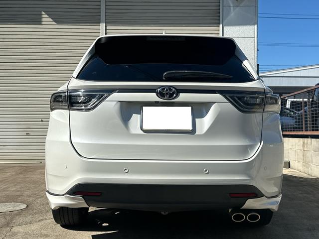 ハリアー プレミアム　アドバンスドパッケージ　モデリスタフルエアロ　ＨＫＳ車高調　タナベマフラー　純正ＳＤナビ　ＪＢＬ　全方位カメラ　バックカメラ　フルセグＴＶ　スマートキー　ＬＥＤヘッド　ハーフレザ　　ＥＴＣ　電動リアゲート（17枚目）