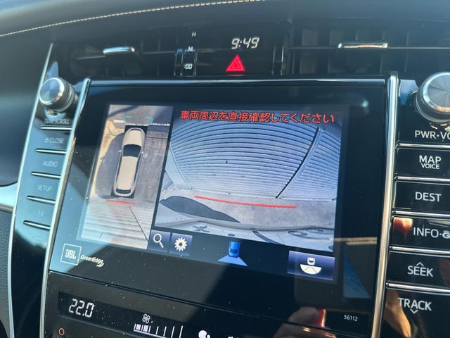 ハリアー プレミアム　アドバンスドパッケージ　モデリスタフルエアロ　ＨＫＳ車高調　タナベマフラー　純正ＳＤナビ　ＪＢＬ　全方位カメラ　バックカメラ　フルセグＴＶ　スマートキー　ＬＥＤヘッド　ハーフレザ　　ＥＴＣ　電動リアゲート（26枚目）
