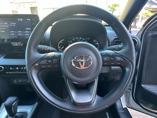 ヤリスクロス ハイブリッドZ 1.5 ハイブリッド Z LEDヘッド バックカメラ レーダークルーズコントロール ディスプレイオーディオ パワーシ-ト シートヒーター ハンドルヒーター ドライブレコーダー ETC(7枚目)